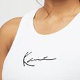 KK Small Signature Rib Top white