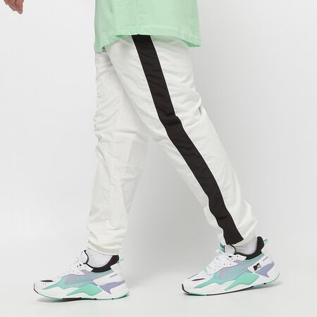 Side Striped Crinkle Track Pants