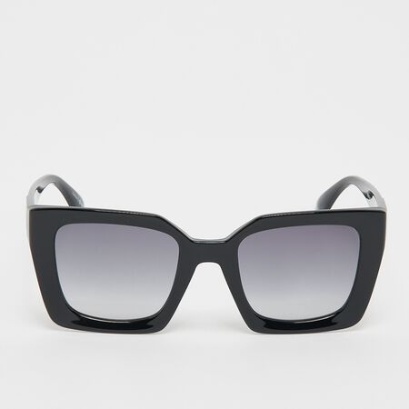 Eckige Sonnenbrille - schwarz 