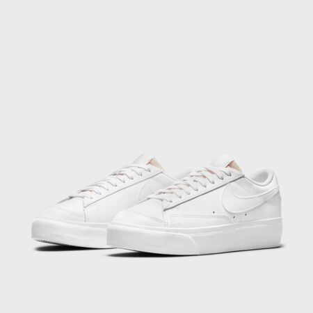 Nike Blazer Low Platform white/white/black