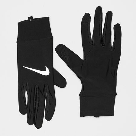 Lightweight Tech Running Gloves black/black/silver