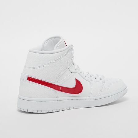 Air Jordan 1 Mid white/university red
