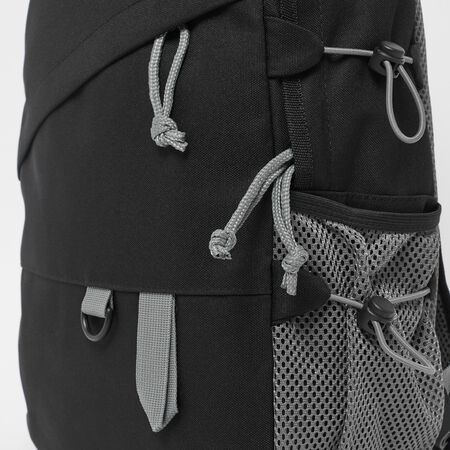 Woven Label Basic Logo Multi Pocket Backpack 