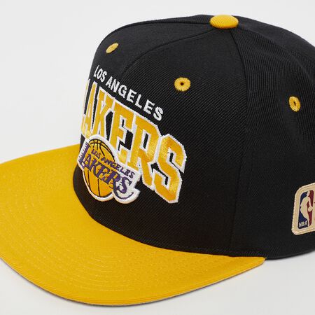 Snapback-Cap Team Arch NBA Los Angeles Lakers black/yellow