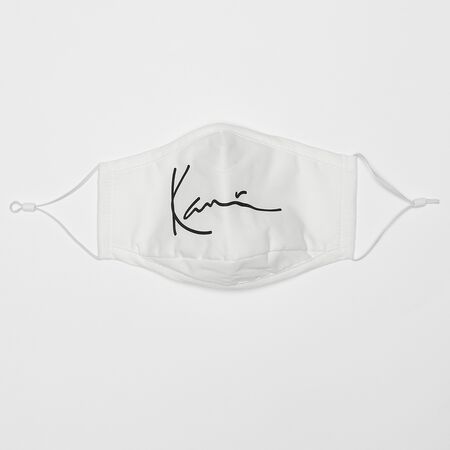 KK Signature Face Mask white