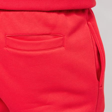 Basic Logo Essential Sweatpants red