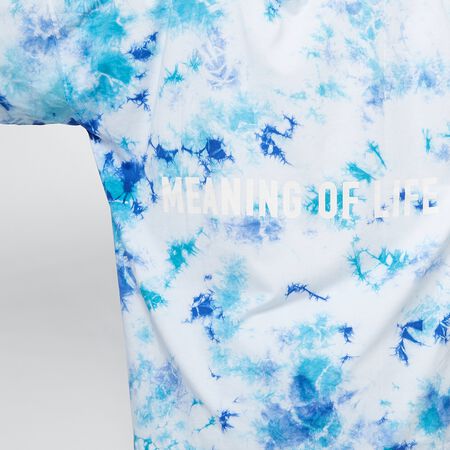 CSBL Meaning Of Life Tie Dye Box Tee white/blue