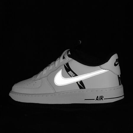 Air Force 1 LV8 white/black/reflective silver