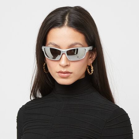 Unisex Sonnenbrille - silber, grau 