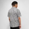 C&S WL Fresh Leopard Short Sleeve Shirt black/white