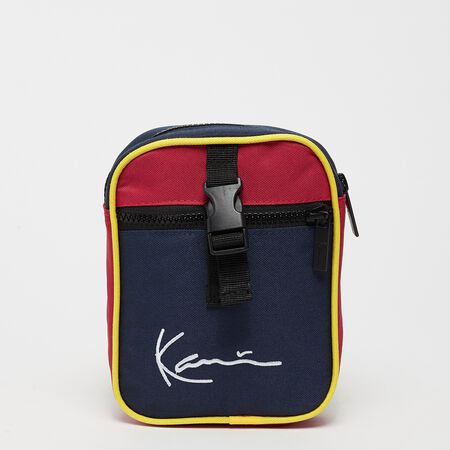 KK Signature Block Messenger Bag navy/red/yellow/red