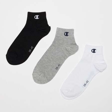 Ankle Socks 3PK Champion Performance black/white/grey