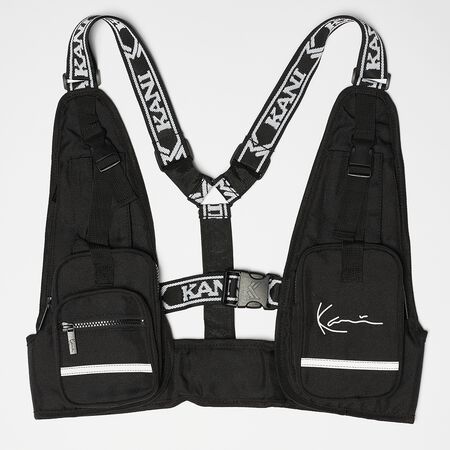KK Signature Tape Utility Vest Bag black